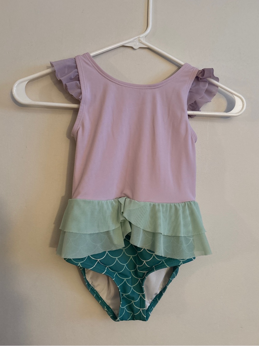 Hanna Andersson x Disney Ariel Little Mermaid One Piece Swimsuit Size 5